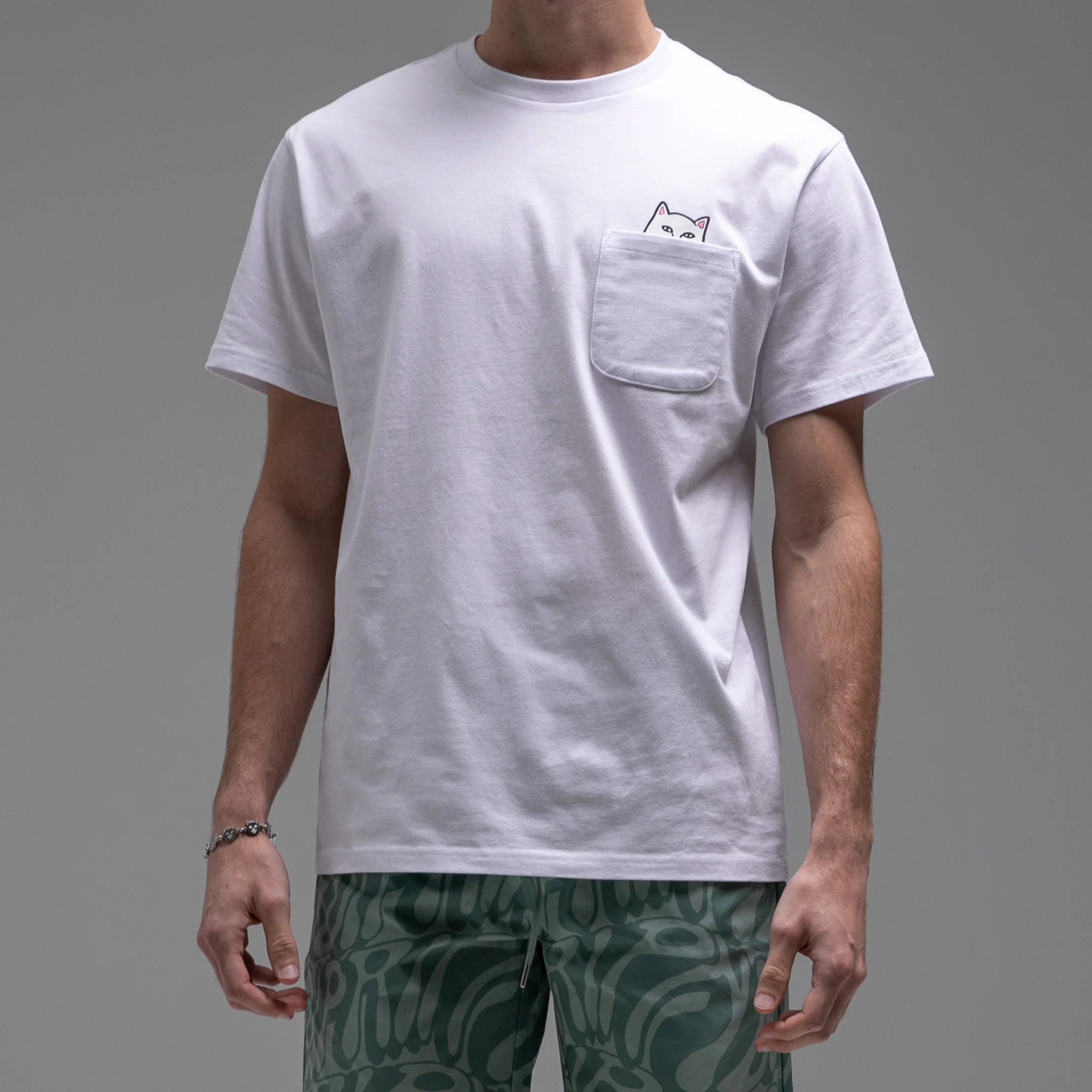 RIPNDIP Lord Nermal Pocket Tee - White — #3 in T-Shirts on Top Shelf